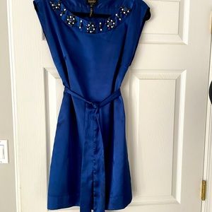 Vibrant XS royal blue dress by Laundry